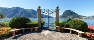 سياره مع سائق في لوغانو